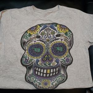 Sugur skull Oklahoma T Shirt